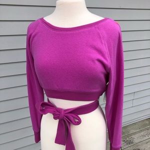 Magenta FP Movement Tie Athletic Sweatshirt